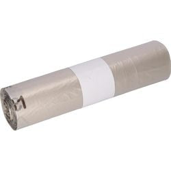 Sacs poubelles deiss 99306 50 microns transparents