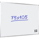 Tableau blanc viking ma65759214 aluminium blanc