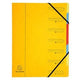Dossier de tri exacompta 54079e a4 jaune