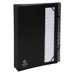 Dossier de tri exacompta 56032e a4 noir