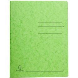 Dossier avec plume exacompta 240233e a4 vert tendre