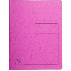 Dossier avec plume exacompta 240227e a4 rose