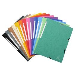 Dossier exacompta 5510e a4 assortiment de couleurs