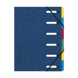 Dossier de tri exacompta 55062e a4 bleu