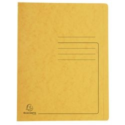 Attache rapide exacompta 39999e a4 jaune
