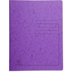 Dossier avec plume exacompta 240228e a4 violet