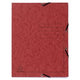 Chemise 3 rabats exacompta 55405e a4 rouge