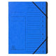Dossier de tri exacompta 541202e a4 bleu