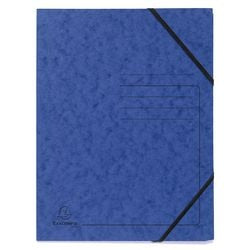 Dossier exacompta 555412e a4 bleu