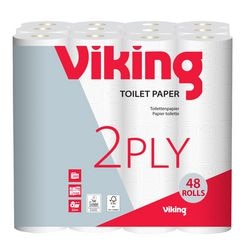 Papier toilette viking standard 2 épaisseurs blanc