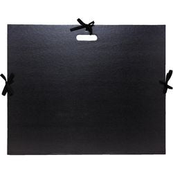 Portfolio exacompta 538900unise carton, papier noir