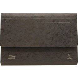 Dossier de documents exacompta 4792z a4, papier noir