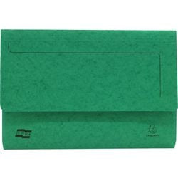 Dossier de documents exacompta 4793z a4, vert fou