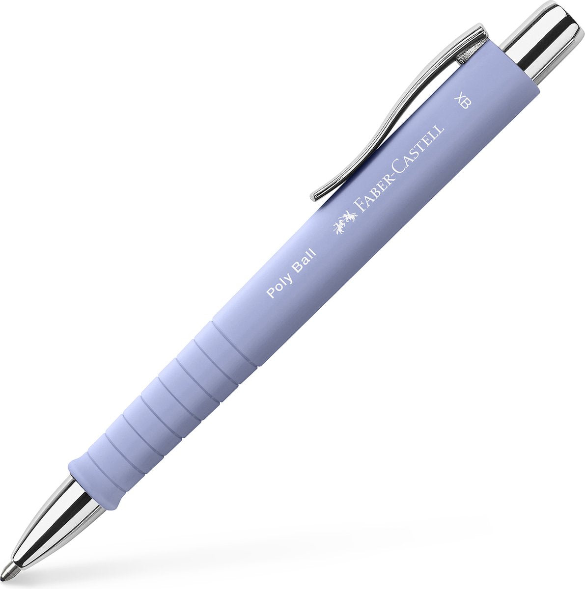 Stylo à bille Faber-castell - bille poly - plume xb - iris pâle - fc-241154