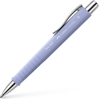 Stylo à bille Faber-castell - bille poly - plume xb - iris pâle - fc-241154