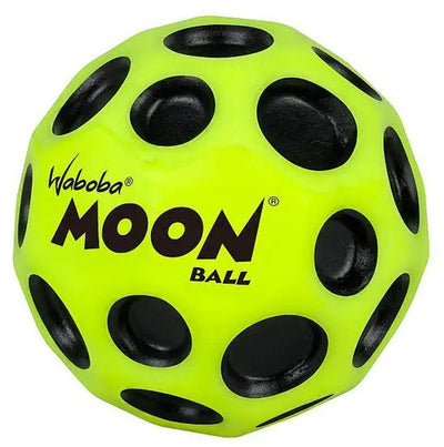 Balle rebondissante Waboba boule de lune originale - jaune - ø 6,3cm