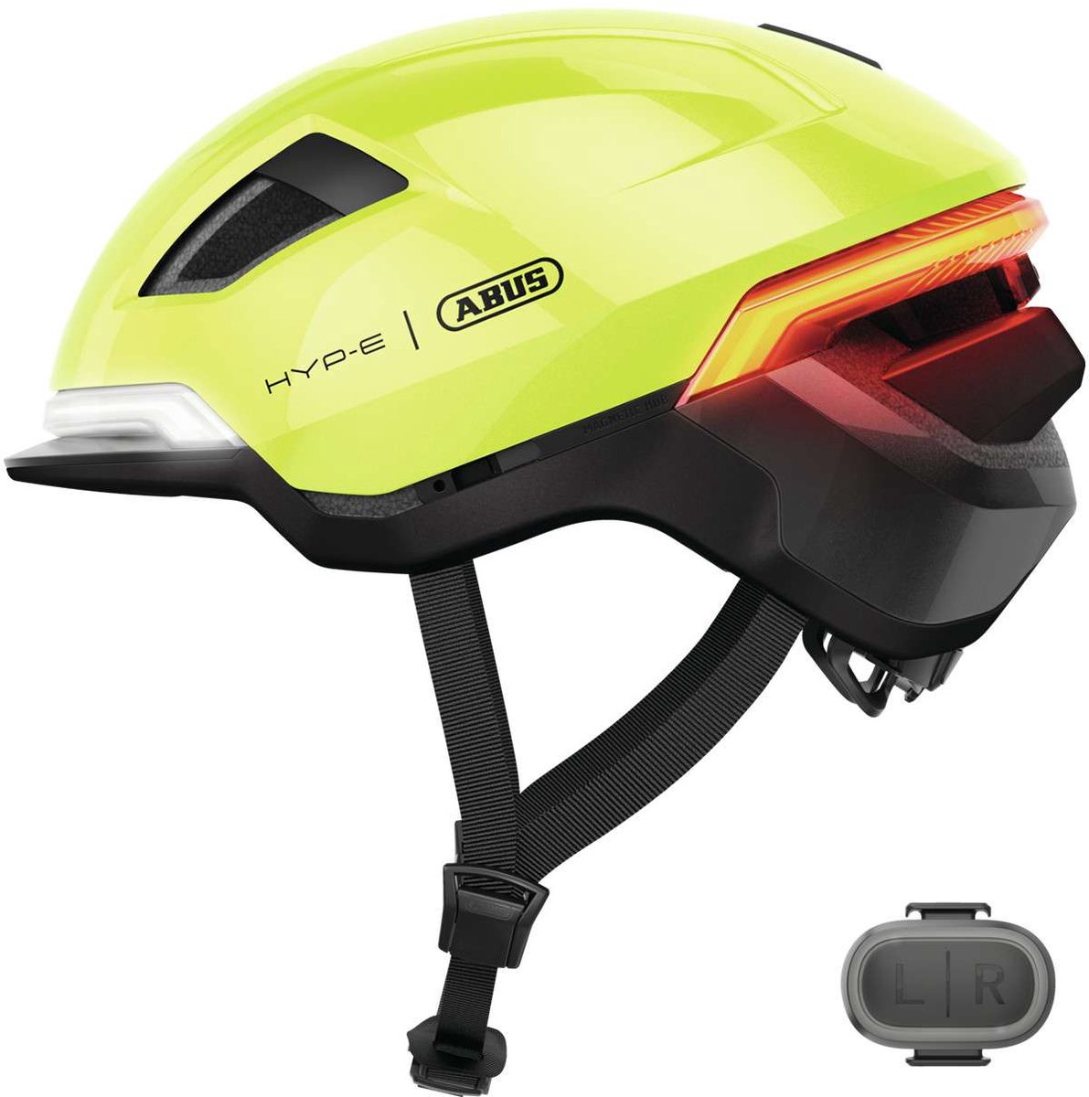 Abus casque intelligent hyp-e signal jaune s 51-55cm