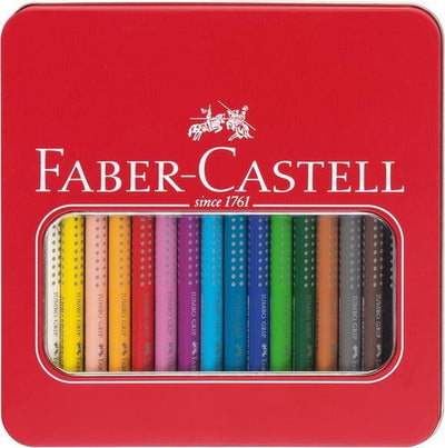 Faber Castell Faber Castell FC-110916 Pouche de poignée crayon colorée avec 16 pièces
