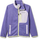 Pull d'extérieur enfant Columbia fast trek™ v full zip - stormwatch, lavande perle