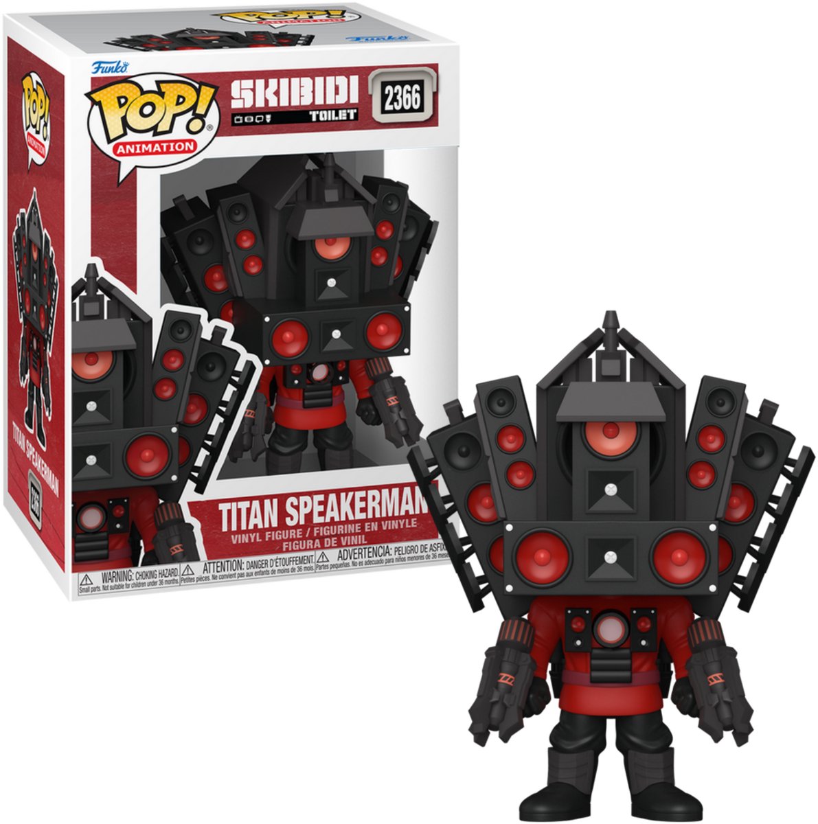 Funko pop vinyle : skibidi s2 - haut-parleur titan