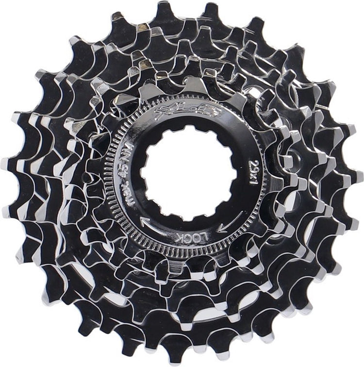 Cassette Xlc 8 vitesses - shimano 16-24 dents - acier - noir