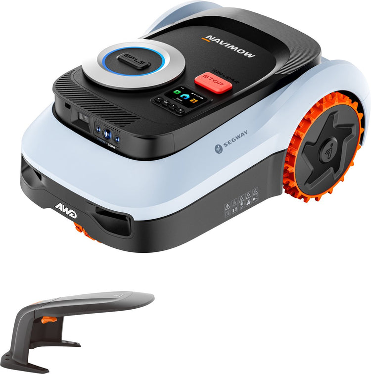 Navimow segway i220 lidar pro - lidar+nrtk+vision - awd - robot tondeuse - sans câble périphérique sans antenne - navigation sans satellites - 2000m² - pente 45% - évitement d'obstacles AI - apple find my - super silencieux 59db - garantie 3 ans