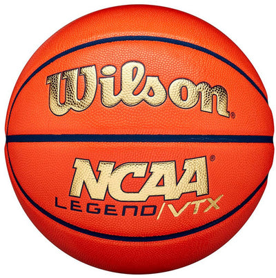 Wilson ncaa legend vtx or ballon de basket taille 7 intérieur extérieur