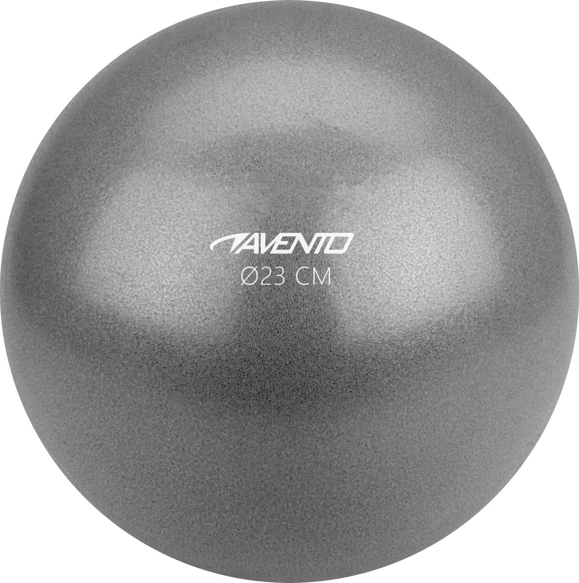 Avento ballon de fitness souple - ø 23 cm - gris - 23