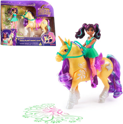 Unicorn Academy Pop Ava et LEAF UNICORN avec lumière (11,5 cm et 12,5 cm)