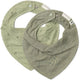 Little Dutch - lot de 2 bavoirs bandana - vert - essentiels