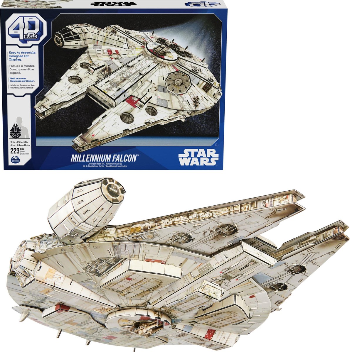 Spin Master Star Wars: 4d Build Millenium 3D Puzzle