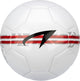 Ballon de football Avento - marque de grille - blanc rouge - taille 5 - ⌀ env. 22 cm