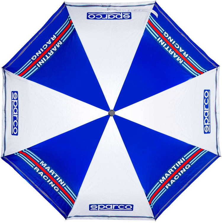 Parapluie pliant Sparco Martini Racing Parapluie Martini Racing - noir - bleu marine - taille taille unique