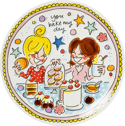 Blond Amsterdam, on se rattrape : assiette rose 18cm