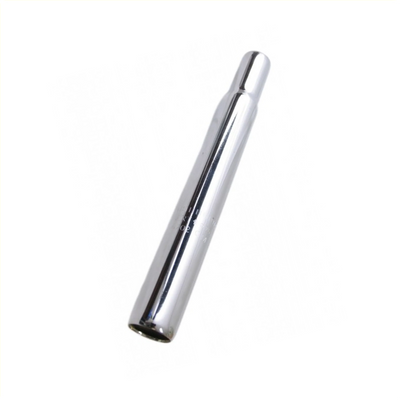 Chandelle de tige de selle ø25.6mm 350mm - chromé argenté