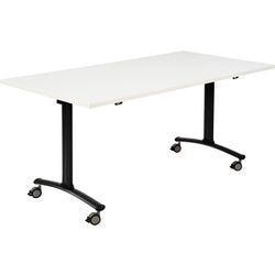 Table rabattable sodematub fthv3168r-q400 rectangulaire blanc