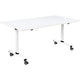 Table rabattable sodematub fthv3168r-q800 rectangulaire blanc