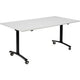 Table rabattable sodematub fthv3168r-r400 rectangulaire grise