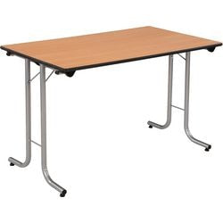 Table rabattable sodematub ft127tpmr-b500 rectangulaire en hêtre