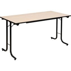 Table rabattable sodematub ft147tpmr-g100 rectangulaire érable