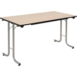 Table rabattable sodematub ft147tpmr-g500 rectangulaire érable
