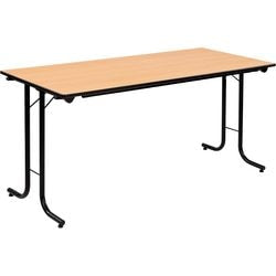 Table rabattable sodematub ft167tpmr-b100 rectangulaire en hêtre