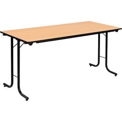 Table rabattable sodematub ft167tpmr-b100 rectangulaire en hêtre