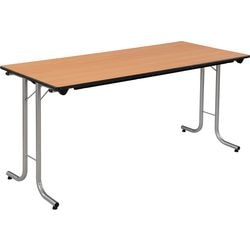 Table rabattable sodematub ft167tpmr-b500 rectangulaire en hêtre