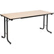 Table rabattable sodematub ft167tpmr-g100 rectangulaire érable