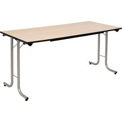 Table rabattable sodematub ft167tpmr-g500 rectangulaire en érable