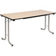 Table rabattable sodematub ft167tpmr-g500 rectangulaire en érable