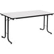 Table rabattable sodematub ft167tpmr-j100 rectangulaire grise