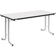 Table rabattable sodematub ft167tpmr-j500 rectangulaire grise