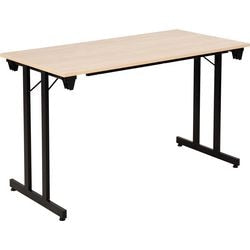 Table rabattable sodematub ft127tpmu-6100 rectangulaire en érable